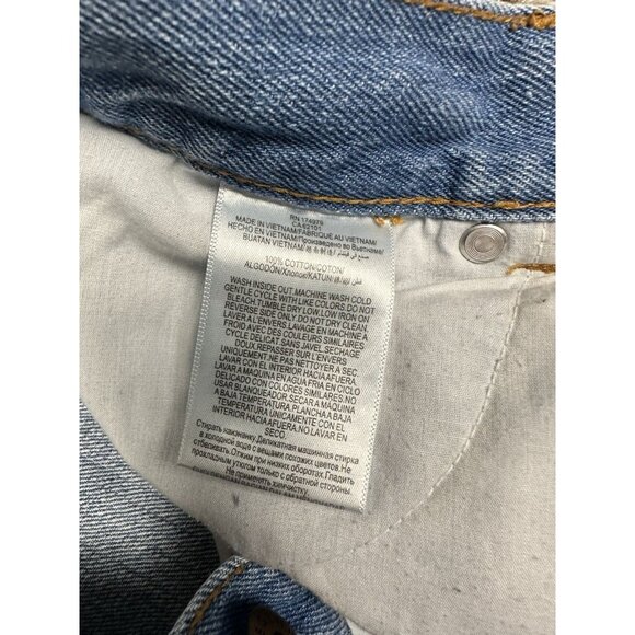 BCBGeneration Womens Jeans 24 Wide Leg Crop Distressed 100% Cotton‎ - Picture 4 of 15